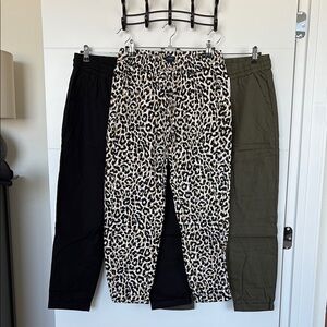 3 Pair J.Crew Linen Pants
